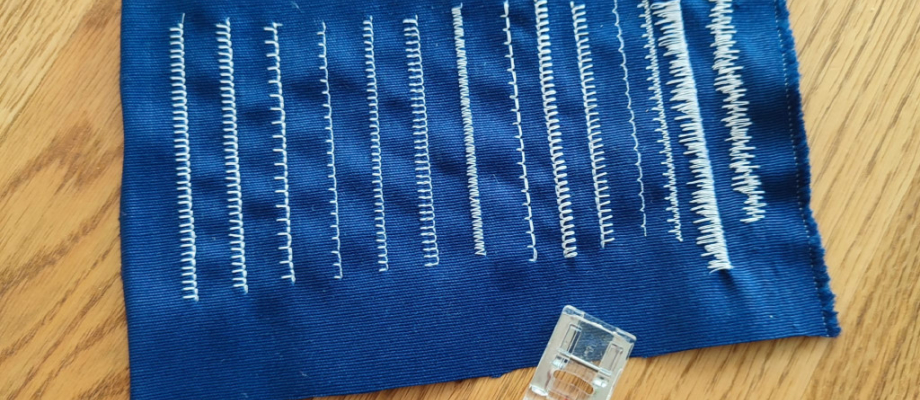 Réaliser des appliqués festonnés à la machine à coudre