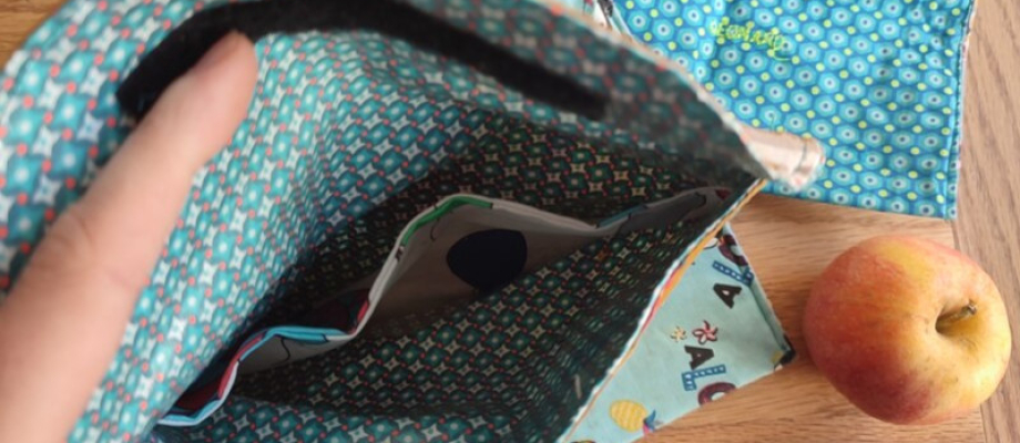 Pochette à goûter 2 poches