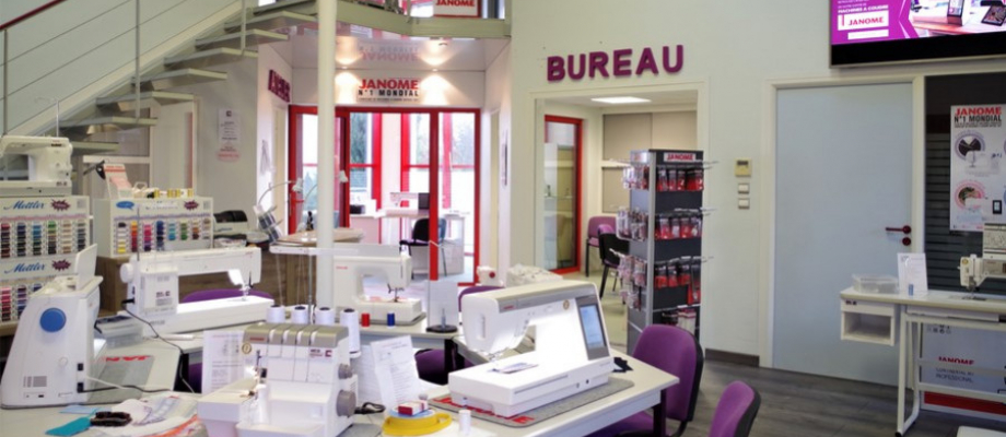 Machines à Coudre Services, votre revendeur JANOME France à Champniers Angoulême