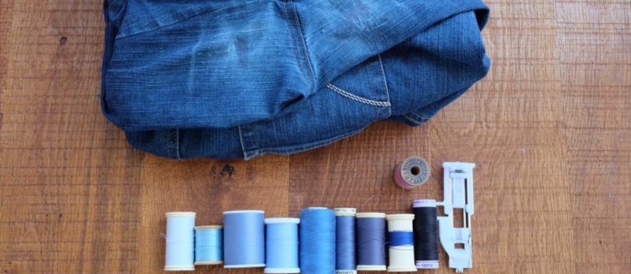 Raccommoder son Jeans à la machine