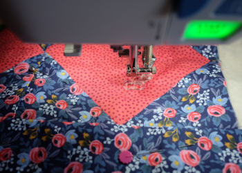 Patchwork : matelassage en piqué libre avec la Skyline S7