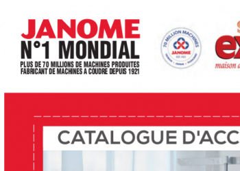 Catalogue 2021 accessoires JANOME