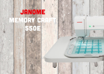 Nouvelle brodeuse JANOME 550E